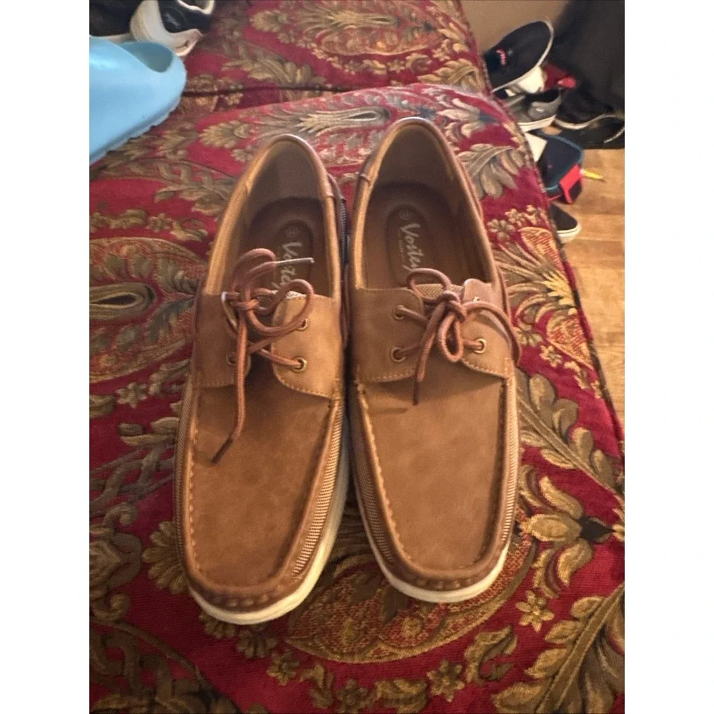 Vostey Men's Boat Shoes Slip On Sneaker Casual Loafers Size 11
